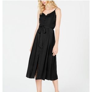 🆕 Vince Camuto Rumple Button-Front Dress